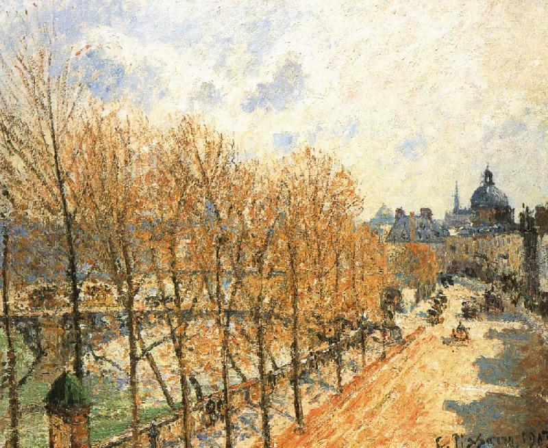 Camille Pissarro Morning sunshine France oil painting art